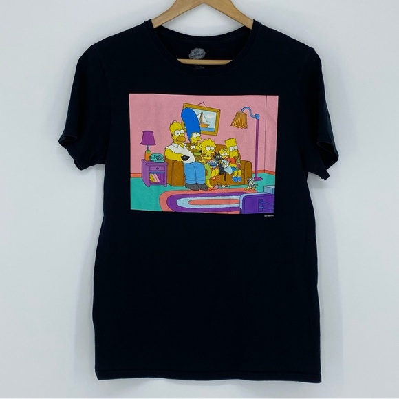 The Simpsons 20th Century Fox cartoon family on the couch tee medium - Picture 7 of 10